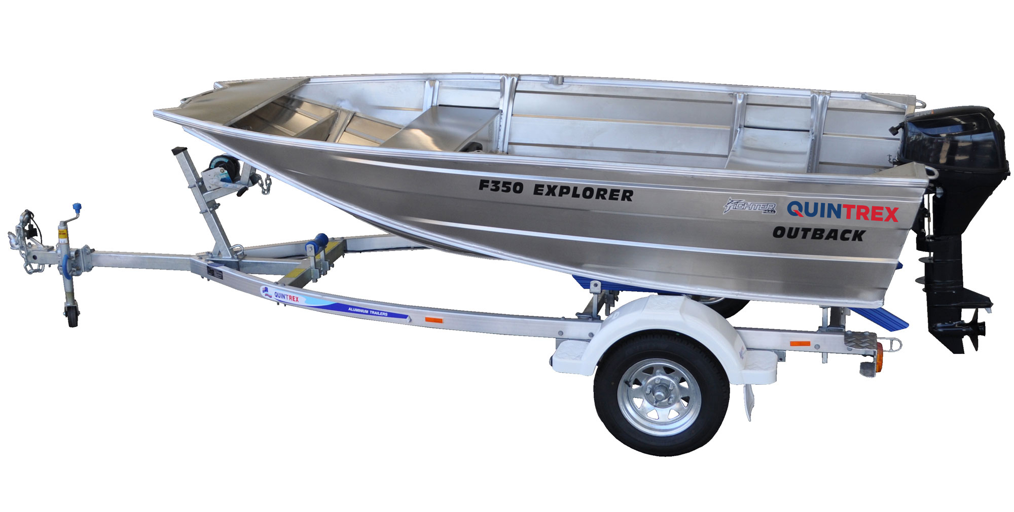 Quintrex F Outback Explorer Aluminium Boat Range